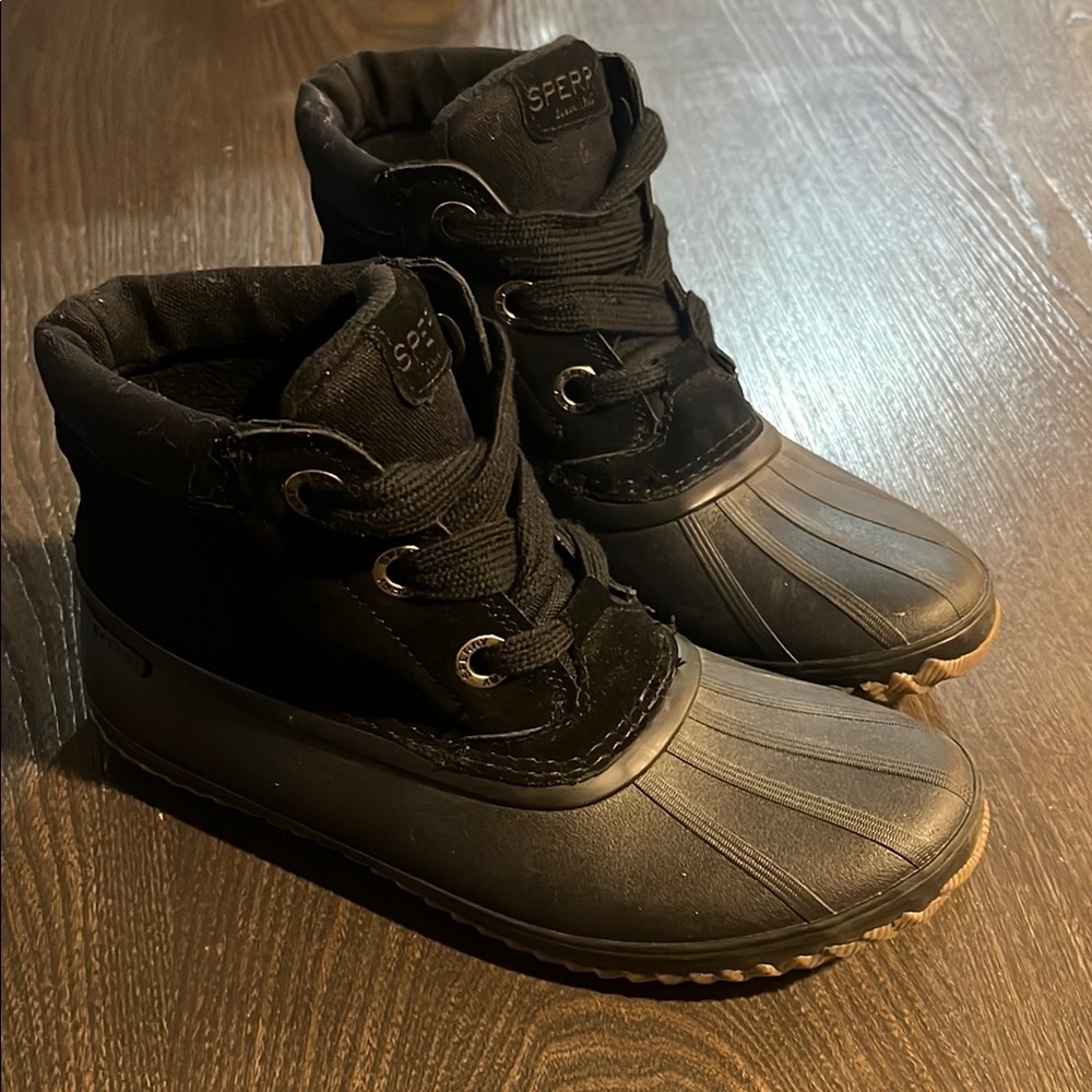 Sperry Top Sider Suede Rubber Duck Boots